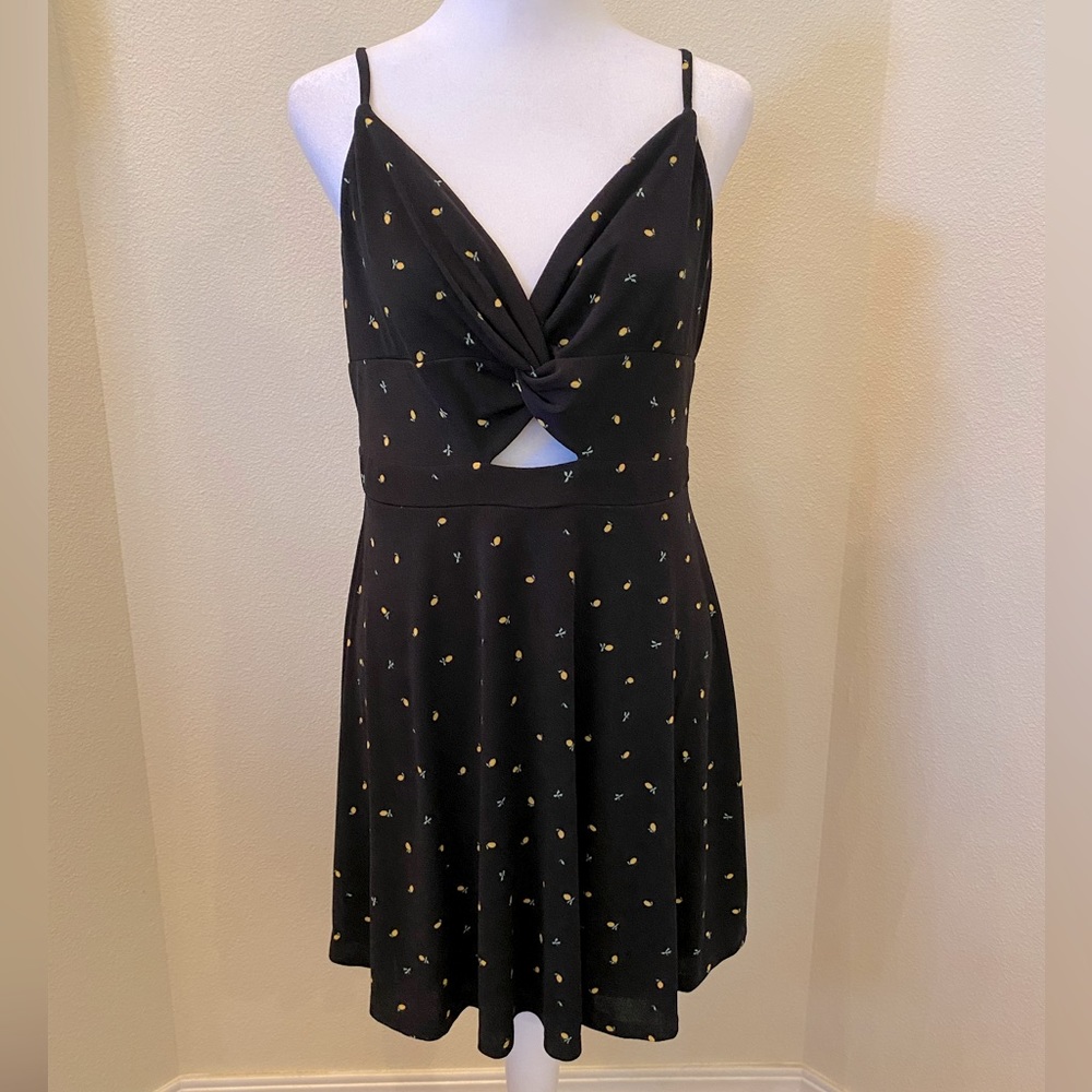 Lemon Drop Little Black Dress